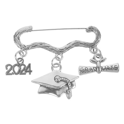 CLISPEED Graduierungsbrosche Kreative Abzeichen für Kleidung Hüte und Taschen Lustige und Einzigartige Pins für Abschluss Dekorative Anstecknadeln für von CLISPEED