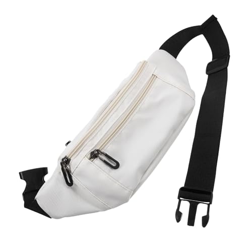 CLISPEED Große Bauchtasche Damen Herren Multifunktionale Outdoor Waist Bag mit Reißverschluss Leicht zu Reinigen Vielseitige Tragemöglichkeiten für Fitness Reisen Alltag von CLISPEED