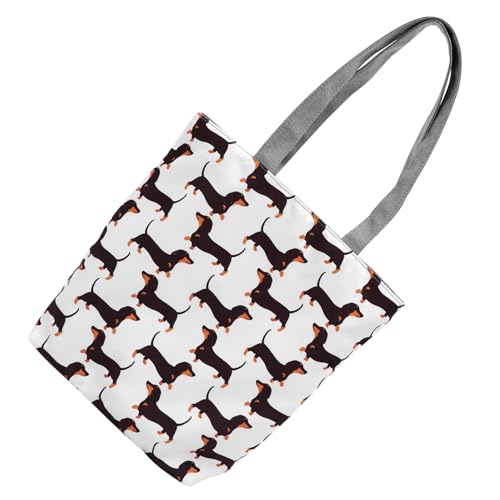 CLISPEED Große Kapazität Schultertasche Damen Tote Bag aus Robustem Polyester Leichte Umhängetasche mit Einfachem Design Vielseitig Einsetzbar für Alltag Shopping und Freizeit von CLISPEED