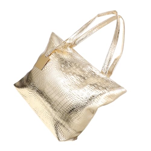 CLISPEED Schultertasche Für Damen Reisen Große Reisetaschen Aus Weichem Pu Umhängetasche Mit Geräumigem Innenraum Wasserdichtes Reisehandtuch Lässige Handtasche Für Täglichen von CLISPEED