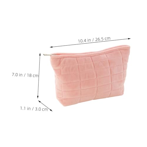 CLISPEED Große Kosmetiktasche mit Hoher Kapazität Vielseitiger Aufbewahrungsbeutel für Make Up und Alltag Tragbare Praktische Schminktasche für Damen Leicht und Kompakt von CLISPEED