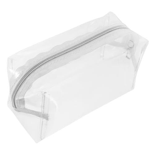 CLISPEED Große Transparente Kosmetiktasche Makeup Organizer mit Viel Stauraum Leichte Schminktasche für Frauen Reisen Alltag von CLISPEED