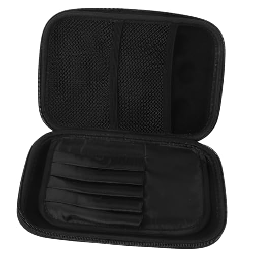 CLISPEED Großes Federmäppchen für Schüler Multifunktionale Stiftebox mit Reißverschluss Tragbare Aufbewahrungstasche für Schreibwaren Geräumiges Etui für Büro und Schule von CLISPEED