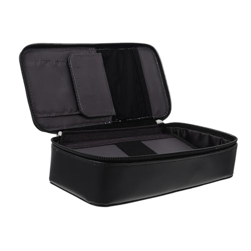 CLISPEED Großes Federmäppchen mit Doppelter Schicht Leichter und Tragbarer Stiftehalter Vielseitige Schreibwarenaufbewahrung für Schule Büro und Reisen Geeignet für Schüler und von CLISPEED