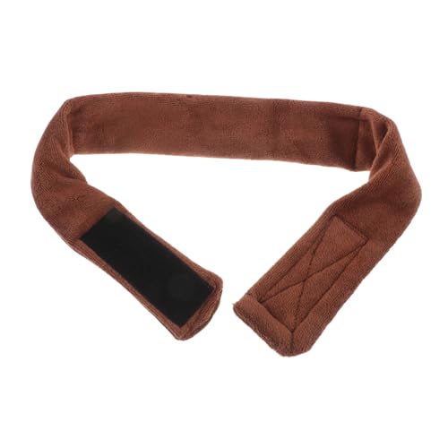 CLISPEED Haarband für Spa und Gesichtsbehandlungen Wiederverwendbar Hochabsorbierend für Haartönung und Dauerwellen Kaffeebraun für und Mädchen von CLISPEED