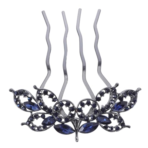 CLISPEED Haarkamm mit Funkelnden Strasssteinen Langlebiges Legierungsdesign Modischer Haarschmuck für Hochzeiten und Partys Eleganter Haarkamm für Mädchen Vielseitiges Accessoire für von CLISPEED