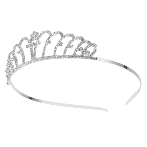 CLISPEED Haarreif mit Funkelnder Wasser Krone Leichtes Stirnband für Mädchen Geburtstagsfeier Robustes und Komfortables Haarschmuck Accessoire Perfektes für Kleine Prinzessinnen von CLISPEED