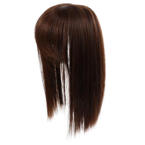 CLISPEED Haarteil für Dünner Werdendes Haar Topper Synthetisches Haarstück für Frauen Natürlicher Look Nahtlose Integration Langlebig und Vielseitig Einsetzbar von CLISPEED