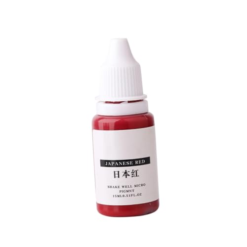 CLISPEED Halbpermanentes Hochpigmentiertes Lip Line Pigment in Japanrot Pflanzliches Tattoo Farbmittel für Augenbrauen Eyeliner und Lippen Einfach Mischbar für Natürliche Farbnuancen CLISPEED Halbpermanentes Hochpigmentiertes Lip Line Pigment in Japanrot Pflanzliches Tattoo Farbmittel für Augenbrauen Eyeliner und Lippen Einfach Mischbar für Natürliche Farbnuancen von CLISPEED
