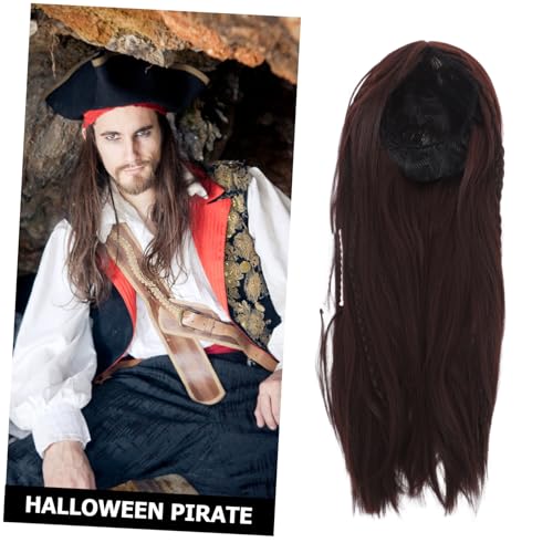 CLISPEED Halloween Kostümperücke Cosplay -Perücke Light Brown von CLISPEED