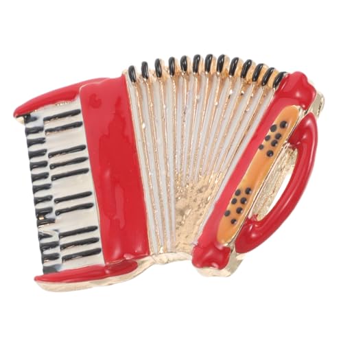 CLISPEED Handgefertigte Handzuginstrument Brosche Robuster Legierung Musikalisches Anstecknadel Schmuckstück für Herren Anzug Mantel Hemd und Formelle Anlässe CLISPEED Handgefertigte Handzuginstrument Brosche Robuster Legierung Musikalisches Anstecknadel Schmuckstück für Herren Anzug Mantel Hemd und Formelle Anlässe von CLISPEED