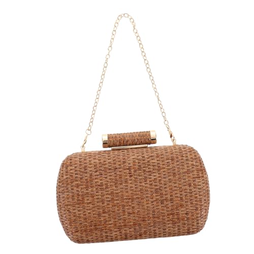 CLISPEED Handgewebte Tasche Tragetasche Gewebte Abendtasche Rattan Clutch Gewebte Clutch Damenhandtasche Handgewebte Taschen Trendy Gewebte Geldbörse Rattan Handgemachte Tasche CLISPEED Handgewebte Tasche Tragetasche Gewebte Abendtasche Rattan Clutch Gewebte Clutch Damenhandtasche Handgewebte Taschen Trendy Gewebte Geldbörse Rattan Handgemachte Tasche von CLISPEED