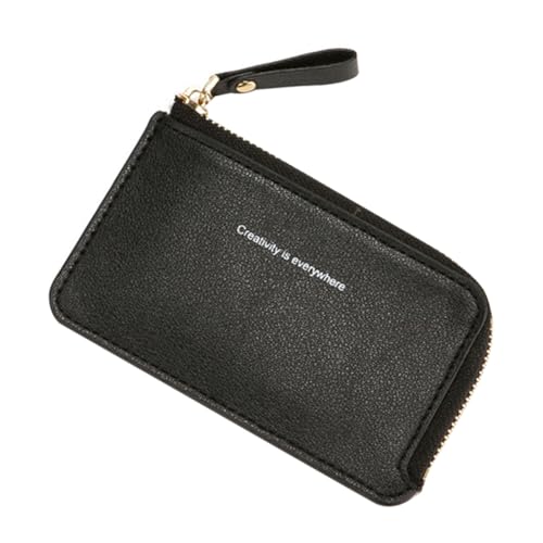 CLISPEED Herren Geldbörse Kurz PU Münzfach Reißverschluss Portemonnaie Robust Langlebig Für Alltag Reise von CLISPEED