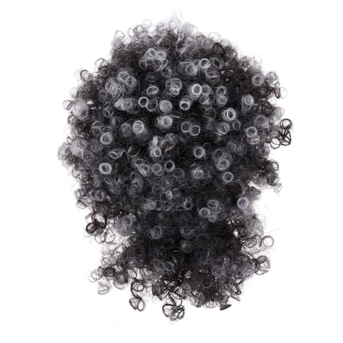 CLISPEED Hochvolumige Lockige Synthetische Pferdeschwanz Perücke mit Modisches Haarteil für Party Cosplay und Alltag Graue Damen und Teenager Extensions von CLISPEED