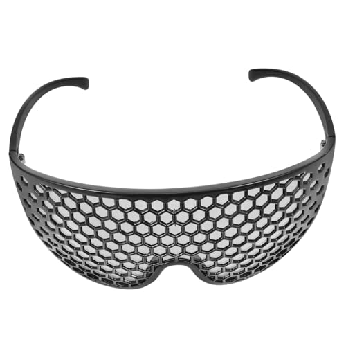 CLISPEED Hohle Damen Sonnenbrille Einteiliges Design Komfortabler Sitz Trendige Partybrille Uv-schutz Modische Große Rahmen Sonnenbrille für Outdoor Aktivitäten CLISPEED Hohle Damen Sonnenbrille Einteiliges Design Komfortabler Sitz Trendige Partybrille Uv-schutz Modische Große Rahmen Sonnenbrille für Outdoor Aktivitäten von CLISPEED