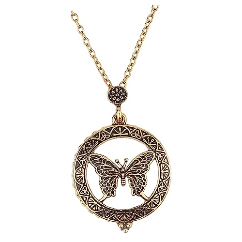CLISPEED Hohl-schmetterlingshalskette Mit Vergrößerungsfunktion Retro-metallanhänger Für Männer Und Frauen Modisches Diy-schmuckstück Für Verschiedene Outfits Einzigartiges CLISPEED Hohl-schmetterlingshalskette Mit Vergrößerungsfunktion Retro-metallanhänger Für Männer Und Frauen Modisches Diy-schmuckstück Für Verschiedene Outfits Einzigartiges von CLISPEED