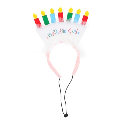 CLISPEED Kindergeburtstag Haarreif Plüsch Geburtstag Party Kopfschmuck Leichtes Flexibles Stirnband für Mädchen und Jungen Niedliches Design Langlebiges Material für Festliche Atmosphäre CLISPEED Kindergeburtstag Haarreif Plüsch Geburtstag Party Kopfschmuck Leichtes Flexibles Stirnband für Mädchen und Jungen Niedliches Design Langlebiges Material für Festliche Atmosphäre von CLISPEED