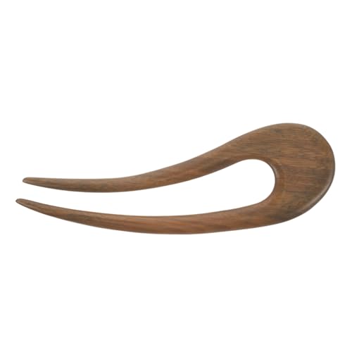 CLISPEED Klassische U förmige Haarnadel aus Holz Langlebiger Haarschmuck für Hochsteckfrisuren Leichter und Eleganter Haarstab für Frauen für Dutts und Besondere Anlässe von CLISPEED