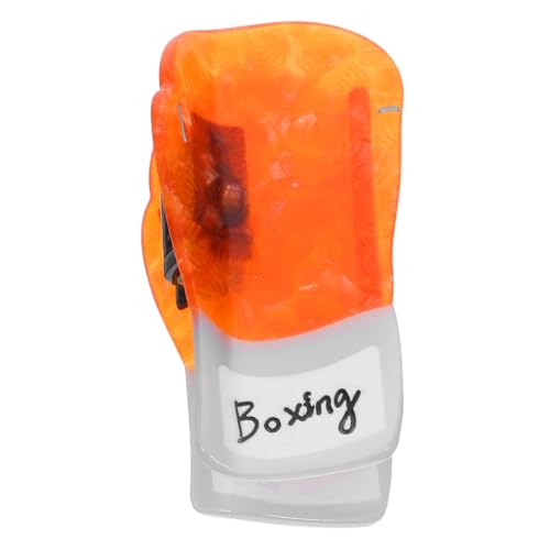 CLISPEED Kleine Haarklammern Boxhandschuh Design Nonslip Clips für Mädchen Frauen Vielseitig Stylisch Fester Griff für Dünnes und Dickes Haar Alltag Party Gym von CLISPEED