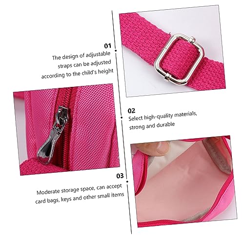CLISPEED Kleine Mädchen Schultertasche Mini Umhängetasche Leicht Kreativ Großes Fassungsvermögen Tragbar Für Smartphone Schlüssel Geldbörse von CLISPEED
