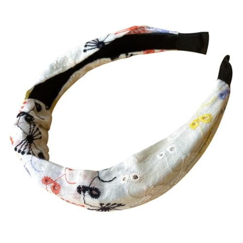 CLISPEED Knotted Wide Headband Damen Haarreif Pu leder Knotenstil Modisches Stirnband für Party Alltag Dekorativer Haarschmuck Leicht Tragbar Trendiges Accessoire von CLISPEED