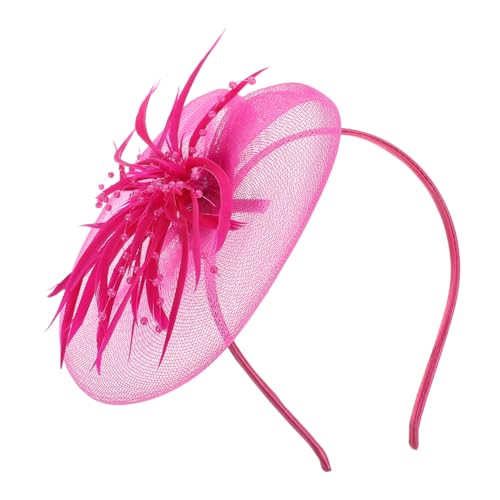 CLISPEED Kopfschmuck Haarschmuck Federn Haarschmuck Elegant Party Kopfbedeckung Tanz Zubehör Mädchen Frauen Zubehör von CLISPEED