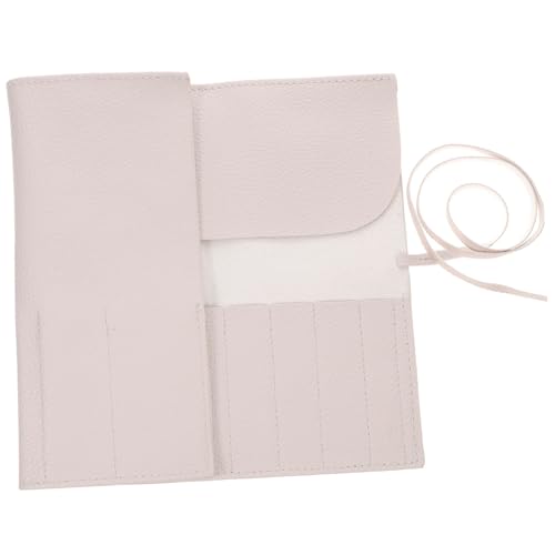 CLISPEED Kosmetik Pinsel Aufbewahrungstasche Teiliges mit Bindeband Leichte Langlebige Reise Make Up Organizer Tasche Tragbarer Schminkpinselhalter Zufällige Farbe für Zufällige Farbe von CLISPEED