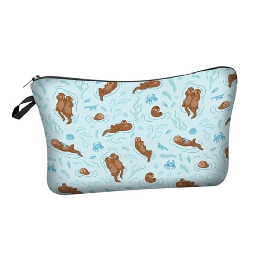 CLISPEED Kosmetiktasche Wasserabweisend mit Reißverschluss Reise Kulturbeutel für Damen Geräumige Makeup Tasche Vielseitig als Waschbeutel und Organizer für Unterwegs von CLISPEED