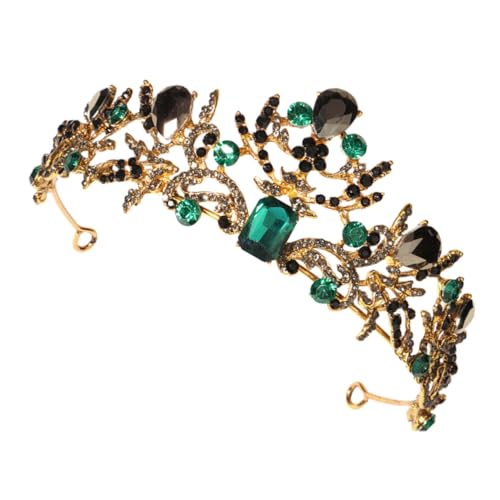 CLISPEED Kristallkrone Tiara für Damen Hochzeits und Partykopfschmuck Leicht für Besondere Anlässe und Anlässe Wie Cosplay oder Geburtstagsfeiern von CLISPEED