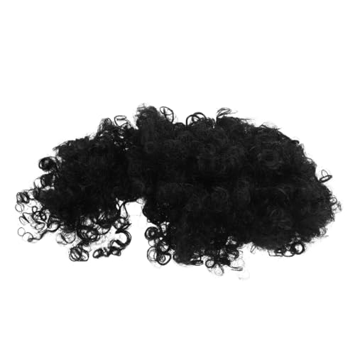CLISPEED Kurzhaar Afro Perücke Damen Schwarz Synthetische Lockige Mohawk Perücke mit Natürlicher Bewegung Leichte Pflege für Cosplay Partys und Alltag Hitzebeständig CLISPEED Kurzhaar Afro Perücke Damen Schwarz Synthetische Lockige Mohawk Perücke mit Natürlicher Bewegung Leichte Pflege für Cosplay Partys und Alltag Hitzebeständig von CLISPEED