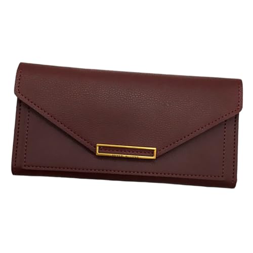 CLISPEED Langformatige Damen Geldbörse aus Hochwertigem PU Multifunktionale Handtasche mit Mehreren Fächern Retro Stil Geräumig für Karten Bargeld und Münzen Stilvoll und Langlebig in CLISPEED Langformatige Damen Geldbörse aus Hochwertigem PU Multifunktionale Handtasche mit Mehreren Fächern Retro Stil Geräumig für Karten Bargeld und Münzen Stilvoll und Langlebig in von CLISPEED