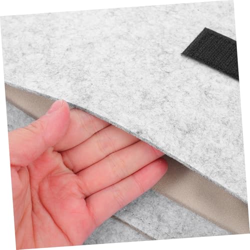 CLISPEED Laptoptasche Filz Schutzhülle Stoßfest Weich Gefüttert Laptop Hülle Kompatibel für Notebook Tablet Tragbar Organizer Tasche von CLISPEED