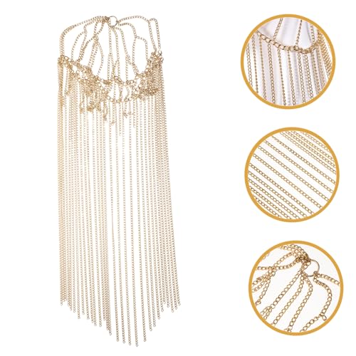 CLISPEED Legierungs Haarkette mit Langem Quasten Design Ägyptischer Stil Kopfschmuck für Damen als Brautschmuck und Haarschmuck für Hochzeit Geburtstag und Festliche Anlässe CLISPEED Legierungs Haarkette mit Langem Quasten Design Ägyptischer Stil Kopfschmuck für Damen als Brautschmuck und Haarschmuck für Hochzeit Geburtstag und Festliche Anlässe von CLISPEED