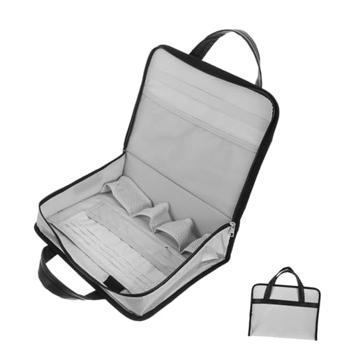 CLISPEED Leicht Tragbar Business Aktenkoffer mit Schloss Für Reise Büro Meeting Eleganter Stil Robuste Für Geschäftsreisende von CLISPEED