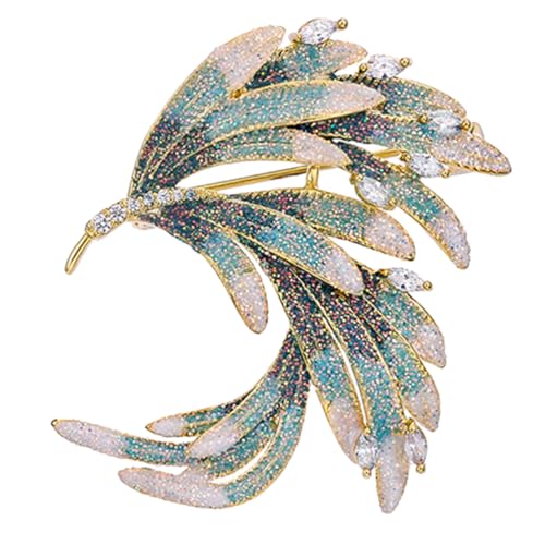 CLISPEED Leichte Brosche Metall Anstecknadel Damen Schmuck Modisches Accessoire für Kleid Schal Pullover Party Valentinstag Muttertag CLISPEED Leichte Brosche Metall Anstecknadel Damen Schmuck Modisches Accessoire für Kleid Schal Pullover Party Valentinstag Muttertag von CLISPEED