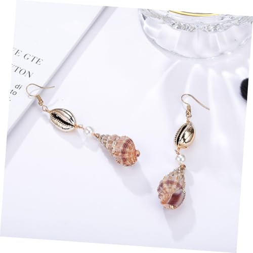 CLISPEED Leichte Muschel Ohrringe Damen Schnecken Form Ohrstecker aus Legiertem Material Hautfreundlich und Vielseitig für Party Alltag Reisen Geeignet CLISPEED Leichte Muschel Ohrringe Damen Schnecken Form Ohrstecker aus Legiertem Material Hautfreundlich und Vielseitig für Party Alltag Reisen Geeignet von CLISPEED