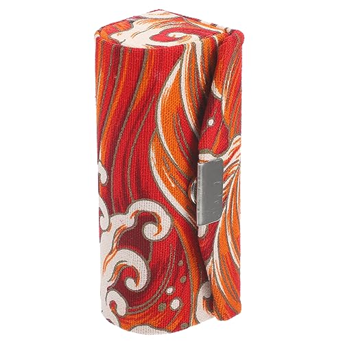 CLISPEED Lippenstifthalter Aus Tragbares Make-up-Organizer-etui Lippenstift-Aufbewahrungstasche Chinesischer Stil Für Reisen Kleiner Lippenstiftetui Für Handtasche von CLISPEED