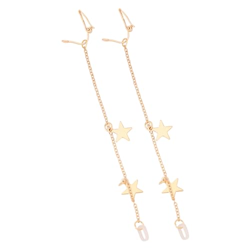 CLISPEED Lost Ohrhänger für Apple Damen Ohrschmuck Ergonomisch Leichter Alloy Ohrring mit Schutzfunktion Vielseitig für Alltag und Geeignet von CLISPEED