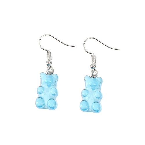 CLISPEED Mädchen Ohrringe Bär Anhänger Resin Stylische Niedliche Ohrhänger für Frauen Party Schmuck Einzigartige Bunte Accessoires Vielseitig Kombinierbar CLISPEED Mädchen Ohrringe Bär Anhänger Resin Stylische Niedliche Ohrhänger für Frauen Party Schmuck Einzigartige Bunte Accessoires Vielseitig Kombinierbar von CLISPEED