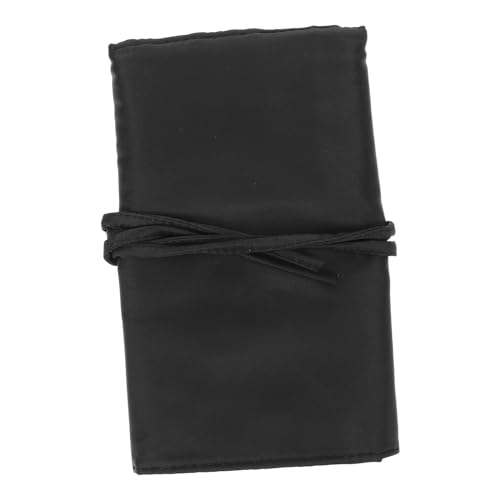 CLISPEED Make up Pinsel Tasche Faltbar mit Fächern Kompakter Kosmetik Organizer Beutel für Reisen Leichtes Beautycases Etui für Make up Accessoires Frauen Tragbarer Pinsel Organizer Bag von CLISPEED