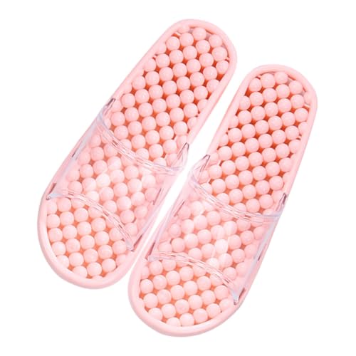 CLISPEED Massage Badeschuhe Unisex mit Dicker Sohle Rutschfeste Offene Zehen Duschslipper Atmungsaktive und Leichte Hausschuhe für Zuhause Nordisches Rosa CLISPEED Massage Badeschuhe Unisex mit Dicker Sohle Rutschfeste Offene Zehen Duschslipper Atmungsaktive und Leichte Hausschuhe für Zuhause Nordisches Rosa von CLISPEED