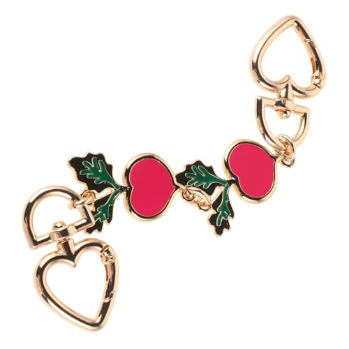 CLISPEED Metallverlängerungskette für Handtasche mit Robusten Schnallen Praktische Umhängekette zur Umwandlung in Crossbody Unterarmtasche Langlebiges Zubehör für Damen Taschen von CLISPEED