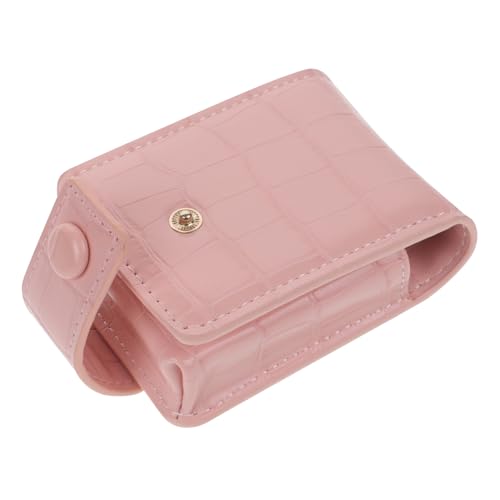 CLISPEED Mini Lippenstift Tasche mit Integriertem Spiegel Kompakte Kosmetiktasche aus Langlebigem Material Handliche Make Up Aufbewahrung für Damen Tragbar für Handtasche und Reisen von CLISPEED