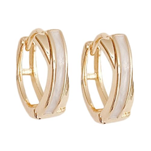 CLISPEED Minimalistische Kleine Creolen Ohrringe für Damen Geometrisches Design Tropfenlackierung Vielseitiger Schmuck für Alltag Party Hochzeit und Besondere Anlässe CLISPEED Minimalistische Kleine Creolen Ohrringe für Damen Geometrisches Design Tropfenlackierung Vielseitiger Schmuck für Alltag Party Hochzeit und Besondere Anlässe von CLISPEED