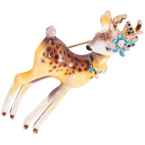 CLISPEED Modische Brosche aus Legiertem mit Niedlicher Emaille Leichter Anstecknadel für Kleidung Schal Jacke Vielseitiges Accessoire für Damen und Herren von CLISPEED