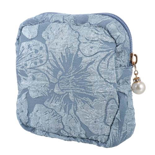 CLISPEED Multifunktionale Periodentasche Hygienebeutel Damenbinden Aufbewahrung Zipper Kosmetiktasche Tragbar Großes Fassungsvermögen für Damen Unterwegs von CLISPEED