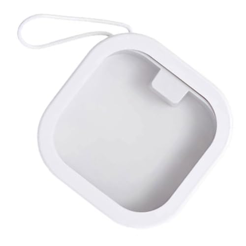 CLISPEED Multifunktionaler Haarband Aufbewahrungsbox Weiß Kompakt Tragbar für Haargummi Haarklammern und Scrunchies für Reise und Zuhause Stilvoller Organizer für Haaraccessoires und von CLISPEED