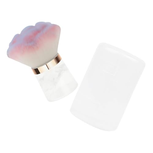 CLISPEED Nagelstaubpinsel: Acrylreiniger-tauchpuderpinsel – Make-up-rouge-nagelreinigungswerkzeug in Blumenform – Maniküre-staubwedel Für Damen von CLISPEED