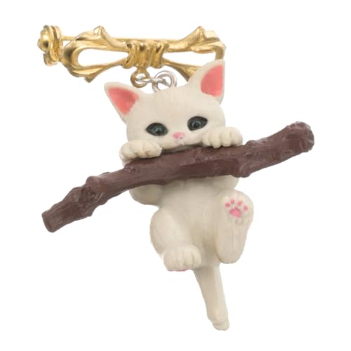 CLISPEED Niedliche Katzenbrosche mit Baumast Dekorativer Anstecker für Damenkleidung Fester Haltepin Vielseitig für Jacken Schals Taschen für Frauen CLISPEED Niedliche Katzenbrosche mit Baumast Dekorativer Anstecker für Damenkleidung Fester Haltepin Vielseitig für Jacken Schals Taschen für Frauen von CLISPEED