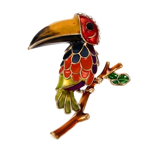 CLISPEED Ölige Tropfen Brosche Parrot Design Bunte Legierung Anstecknadel für Damen Vielseitig zu Kleidung Cardigan Kleid Accessoire CLISPEED Ölige Tropfen Brosche Parrot Design Bunte Legierung Anstecknadel für Damen Vielseitig zu Kleidung Cardigan Kleid Accessoire von CLISPEED